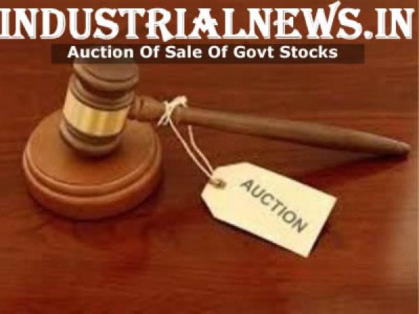 Auction for Sale of Indian Government Stocks